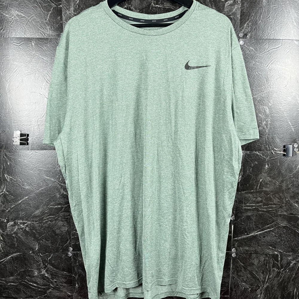 Nike Men's Green Dri-Fit Shirt 2XL